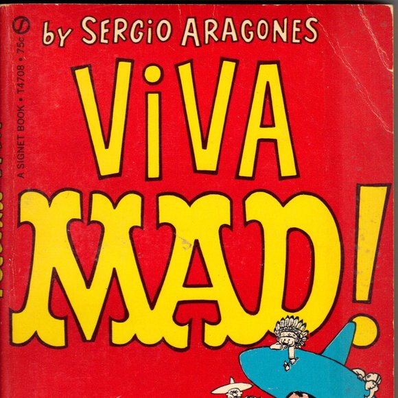 Mad Paperback Book - Viva Mad - Sergio Aragones - Picture 1 of 2